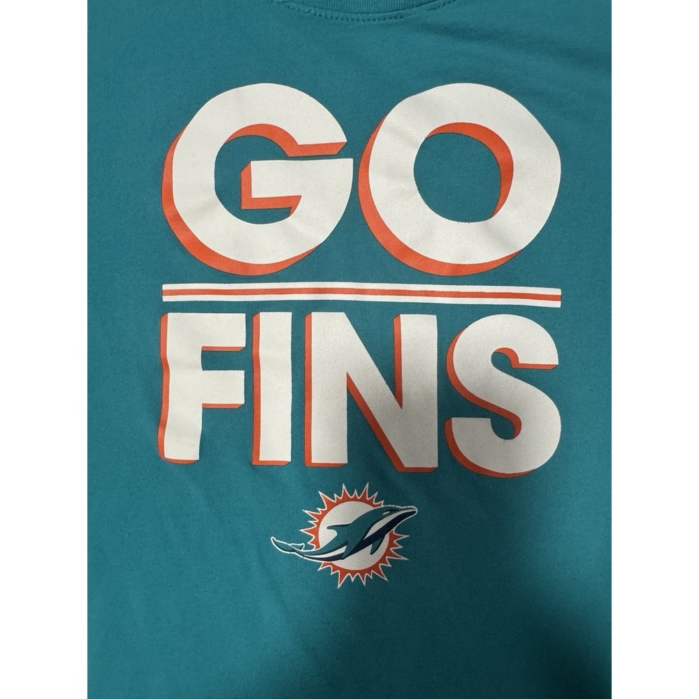 2 Miami Dolphins Shirt Men's Small Nike Apparel Teal Short Sleeve NFL Football - Picture 4 of 12